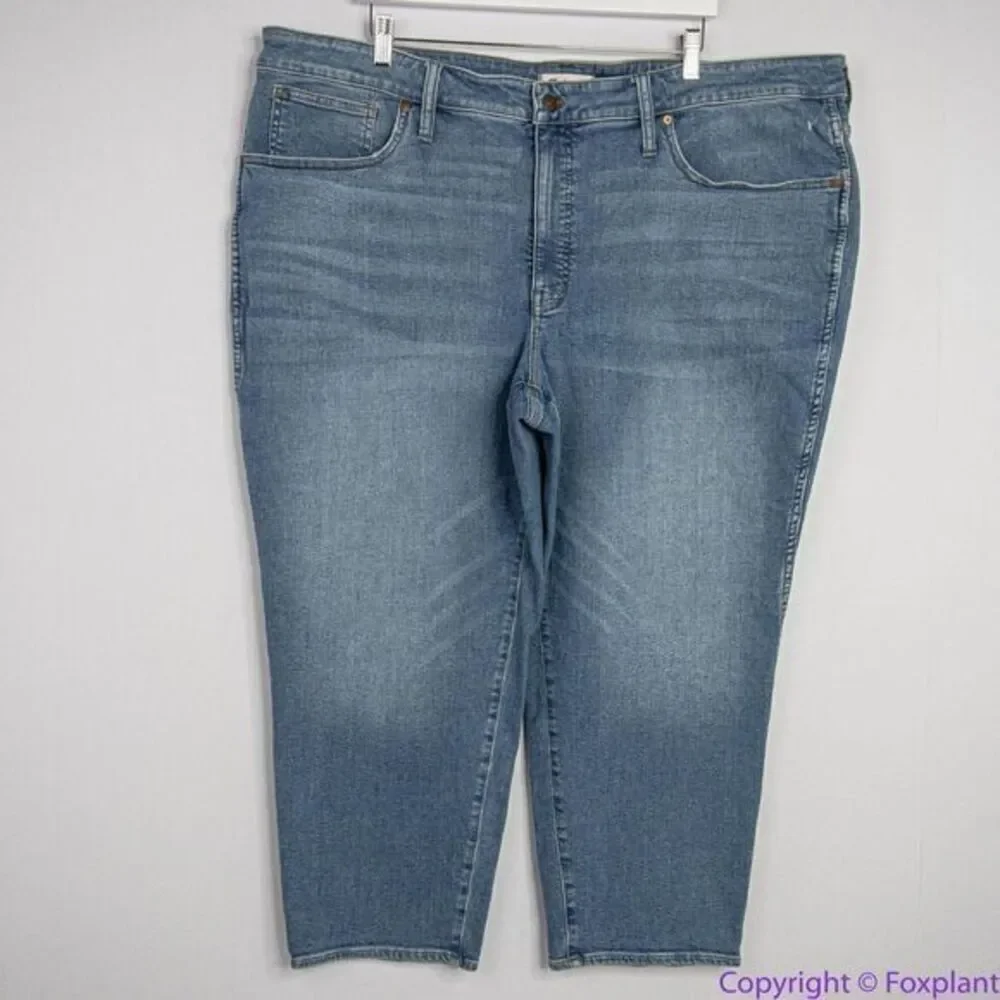NEW Madewell Plus Stovepipe Jeans in Euclid Wash, 28W‎